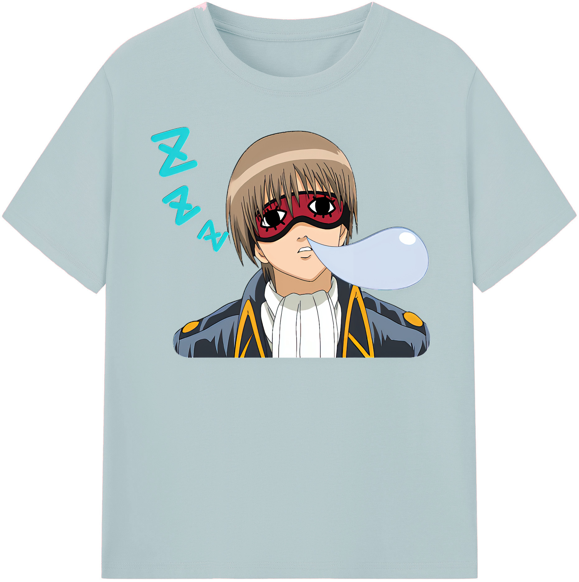 （画像用） ぎんたま 坂田銀時（さかたぎんとき） 神楽 志村新八（しむら しんぱち） GINTAMA Sakata Gintoki Kagura Shimura Shinpachi 綿100％半袖Tシャツ（フロントプリント）
